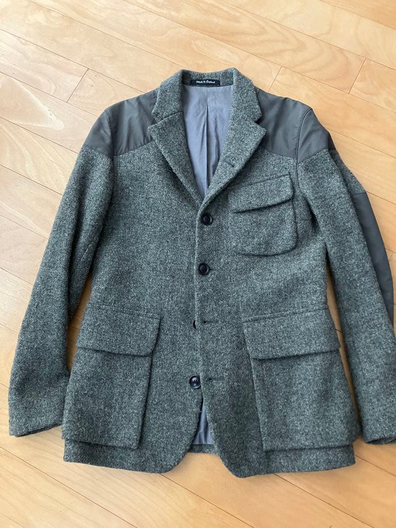 ヒ*ロ様 Nigel Cabourn MalloryJacket ハリスツイード