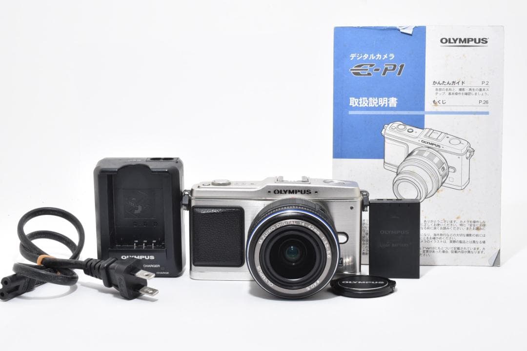 OLYMPUS オリンパス PEN E-P1 レンズキット ミラーレス一眼カメラ