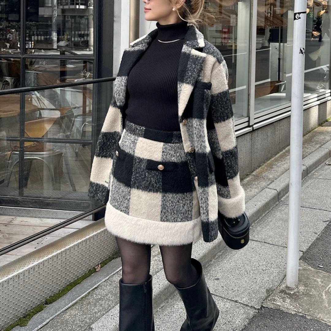 【新品タグ付き】 PARTY ヘムファータイトミニスカート