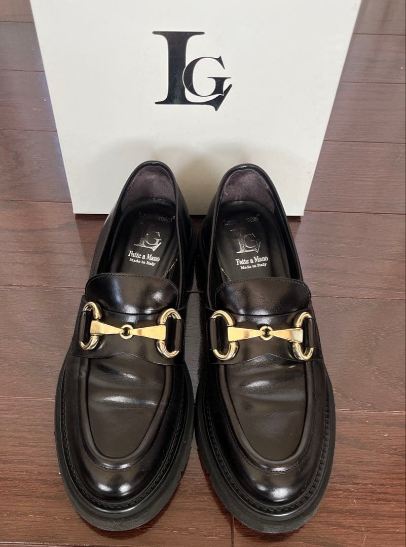 Luca Grodssi ルカグロッシ　ビットローファー 37