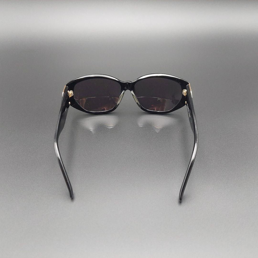 【大人気】 イヴサンローラン　サングラス　 キャットアイ　金ロゴ　黒　良品　希少