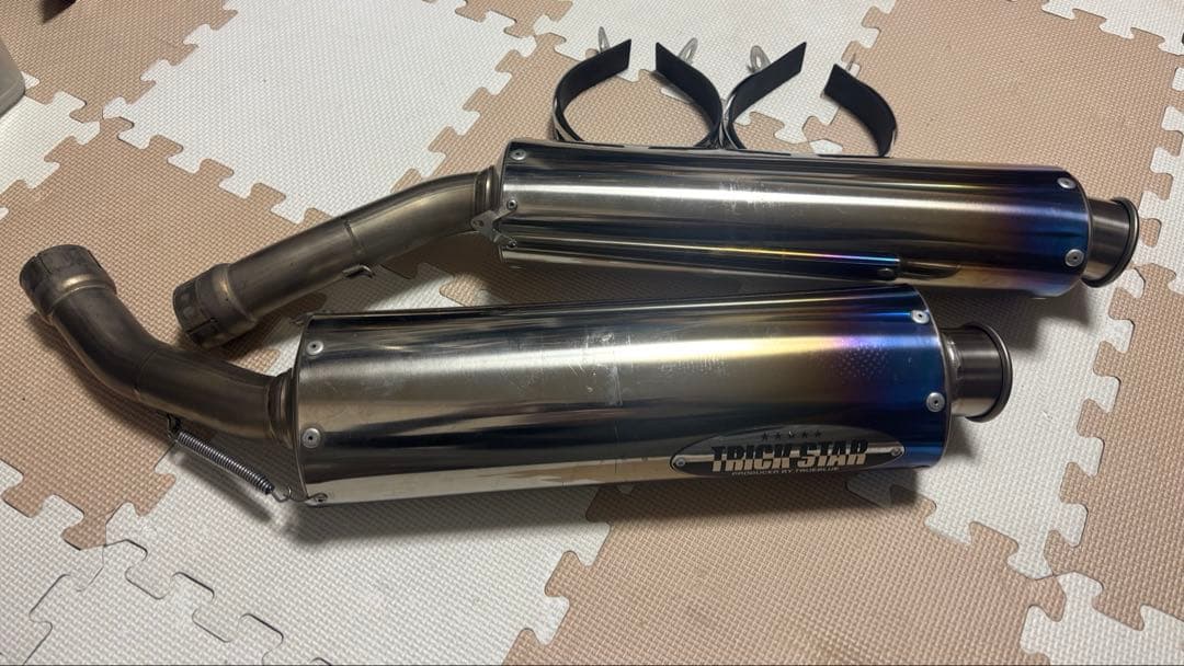 トリックスター　YZF-R1 チタンマフラー　04-06