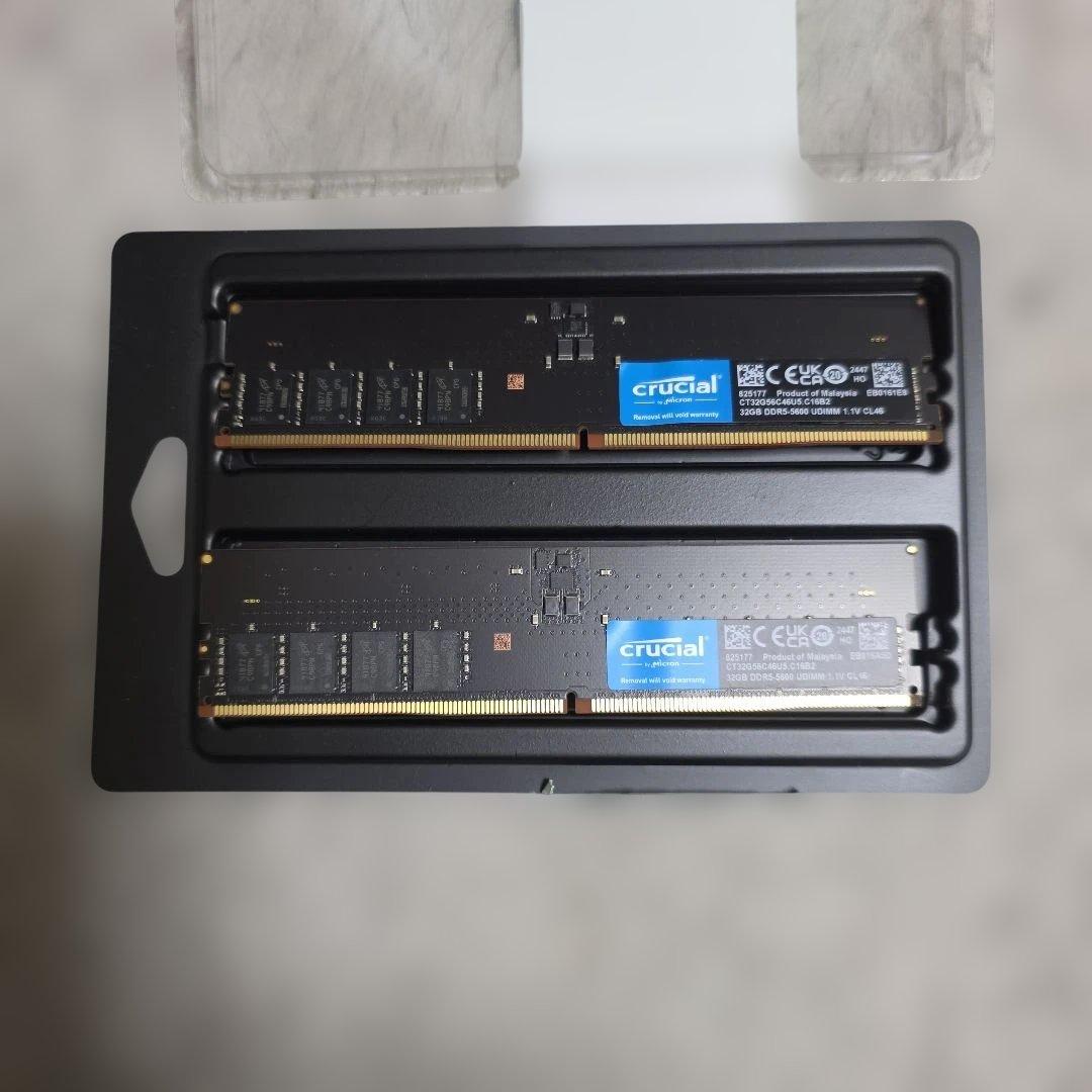 Crucial デスクトップ用メモリCT32G56C46U5 DDR5-5600