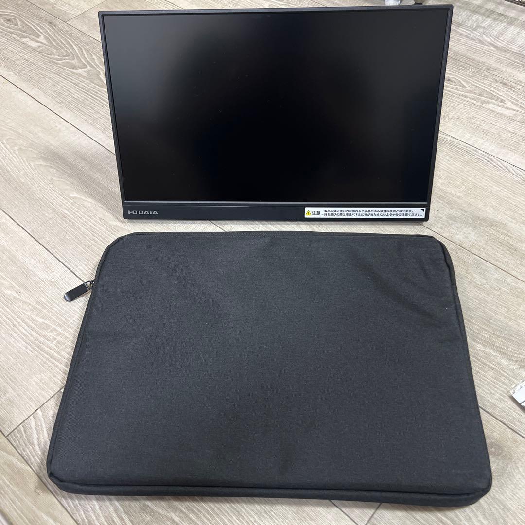 I-O DATA 15.6インチ モニター LCD-CF161XDB-M