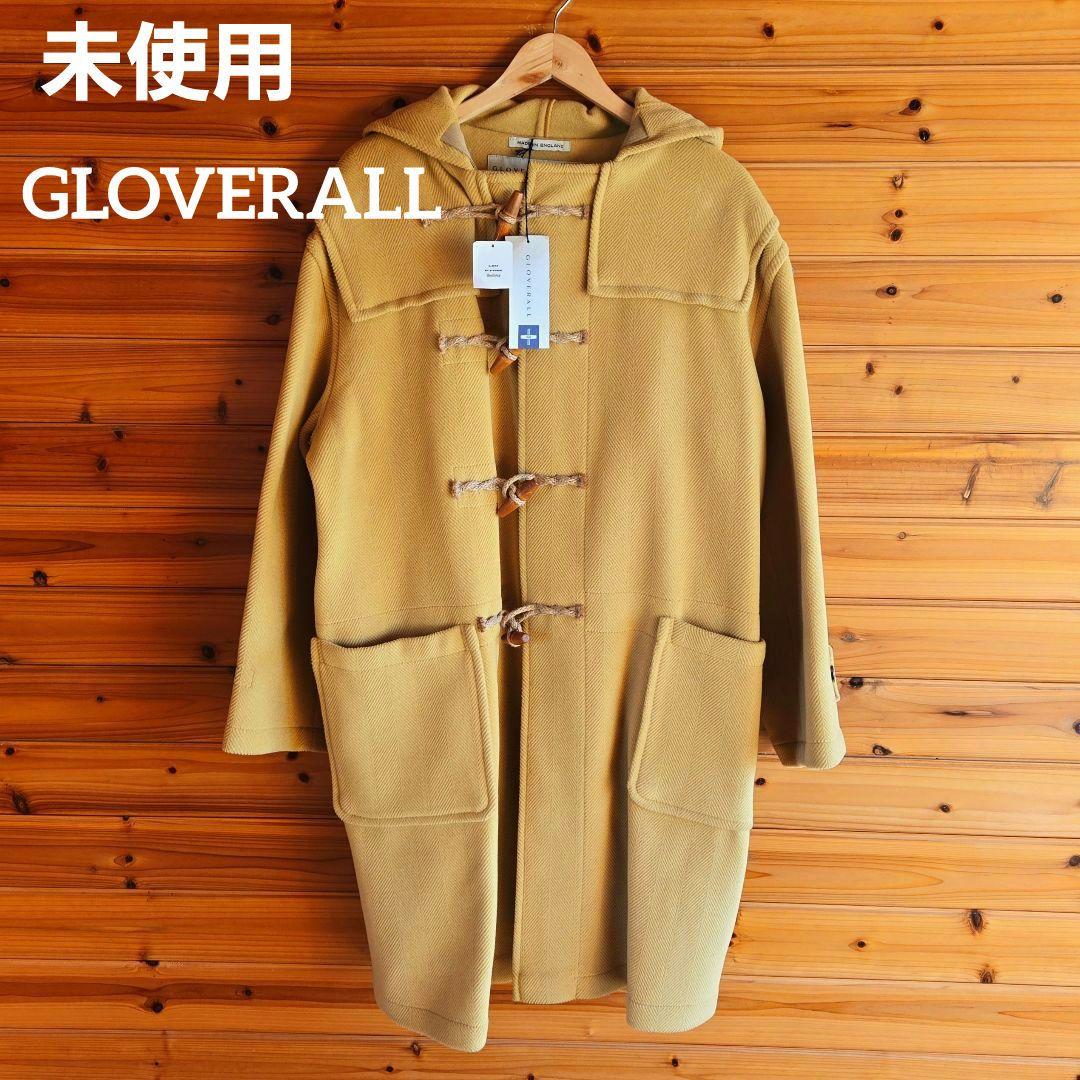 ✨新春セール✨未使用 グローバーオール ダッフルコート ヘリンボーン 英国製 L