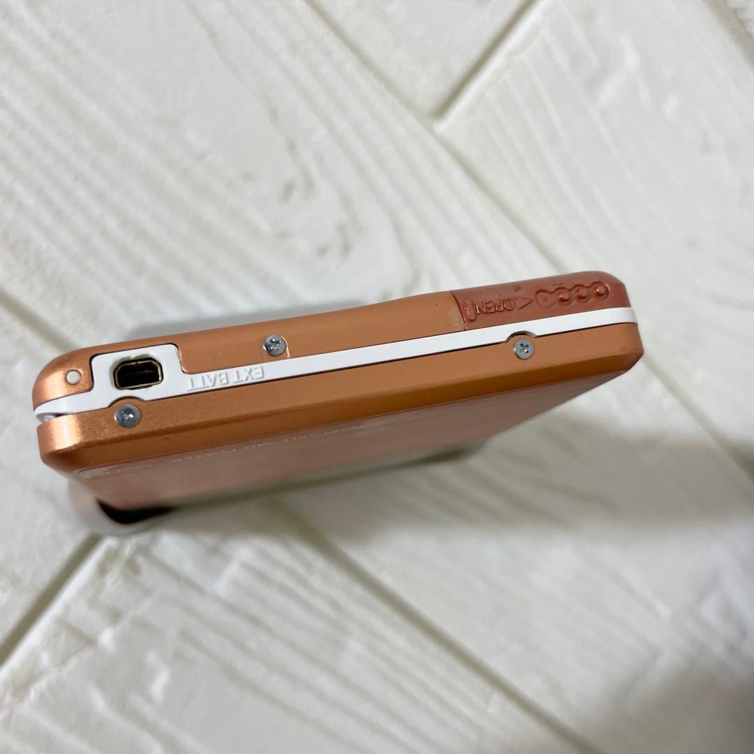 Panasonic SJ-MJ100-S ポータブル MDプレーヤー オレンジ