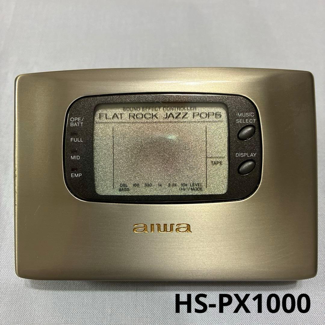美品 未確認 【 aiwa HS-PX1000 】 カセットボーイプレーヤー