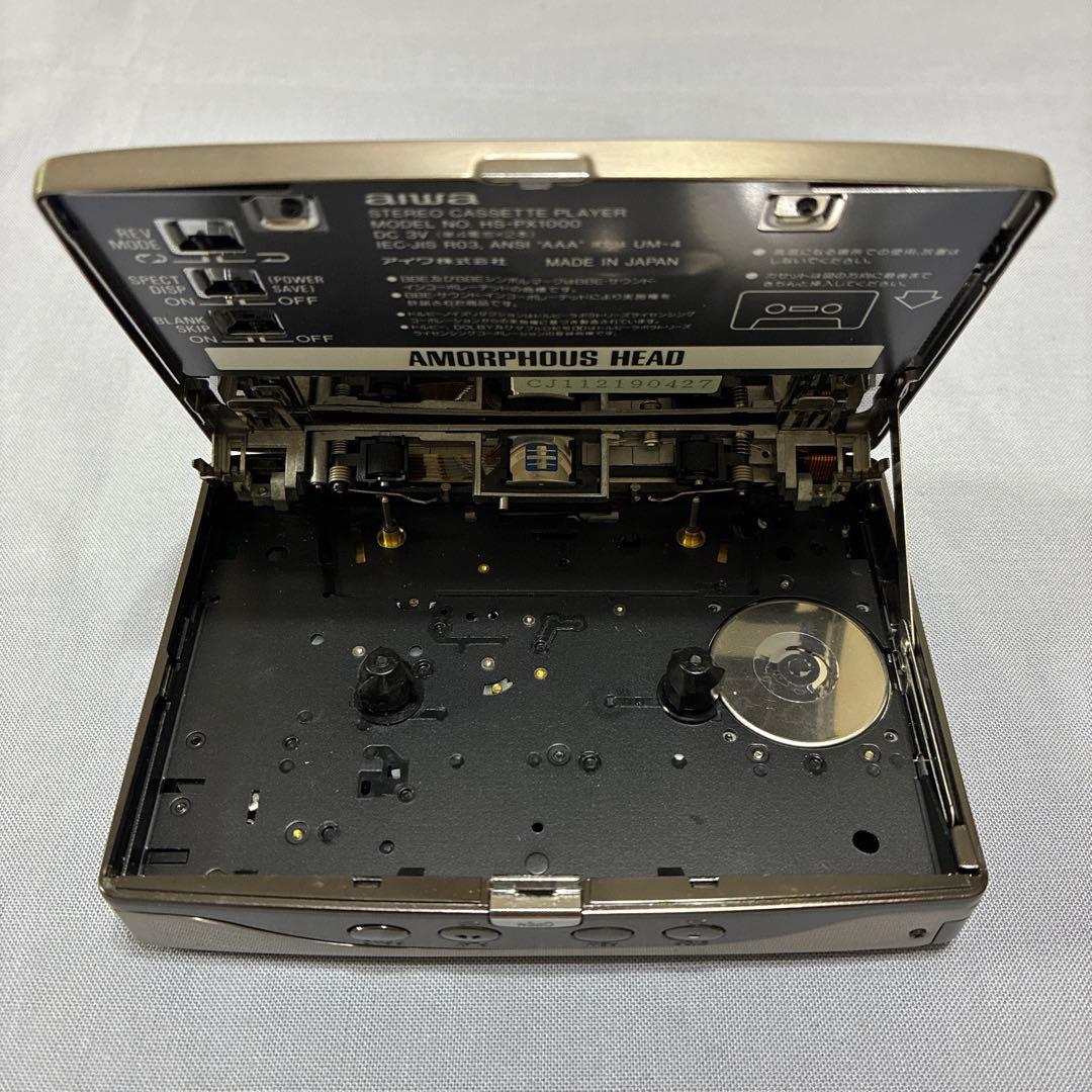 美品 未確認 【 aiwa HS-PX1000 】 カセットボーイプレーヤー