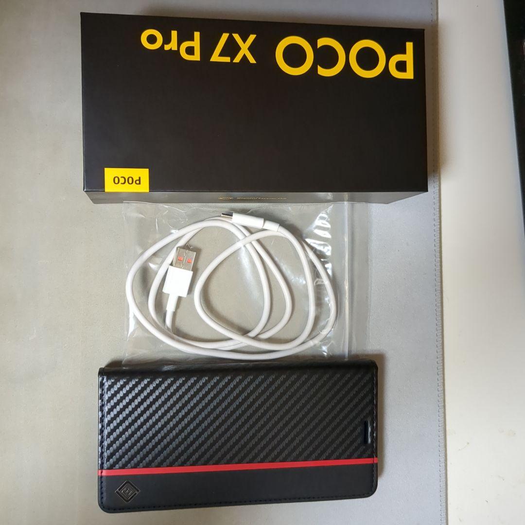 超美品 poko x7 pro ＋ 手帳型 スマートフォンケース
