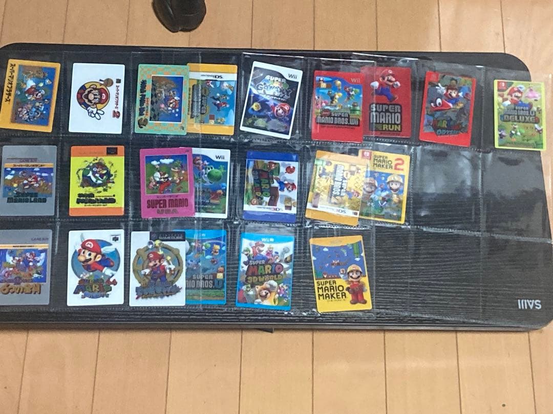 マリオブラザーズ ウエハース カード 22種コンプ　マリオ