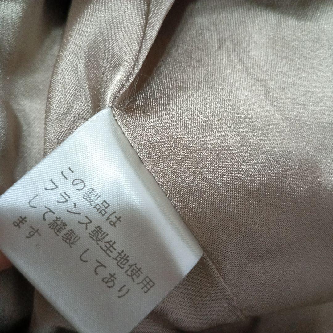 palody リアルファーライナー付き シルク×毛皮 2way コート М