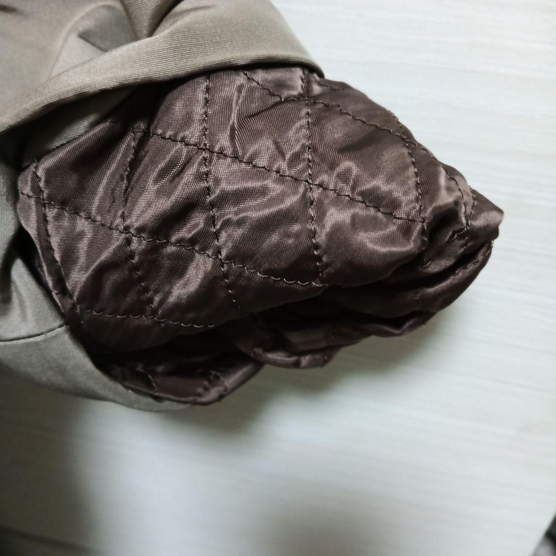 palody リアルファーライナー付き シルク×毛皮 2way コート М