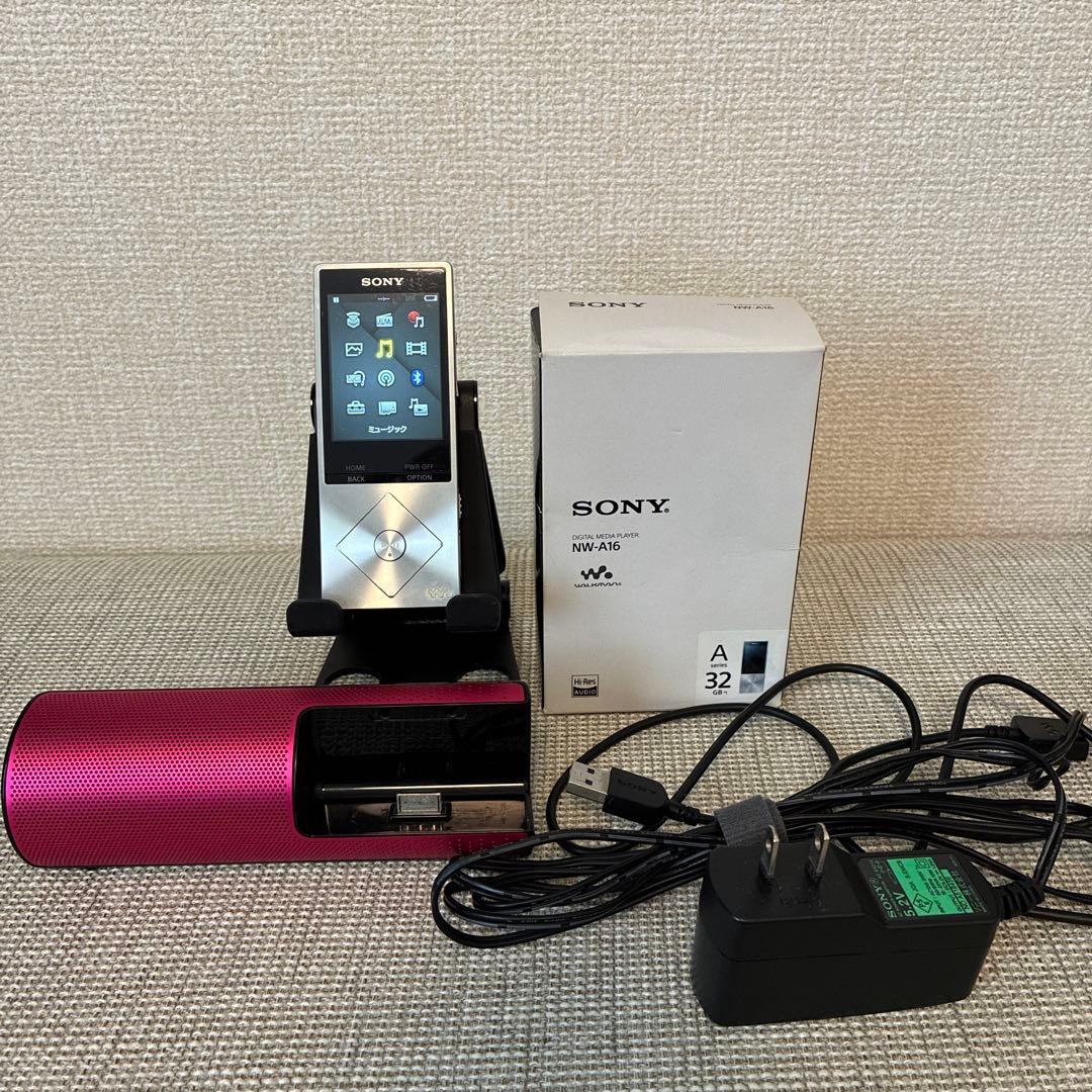 SONY ソニー ウォークマン NW-A16 付属品多数 初期化済