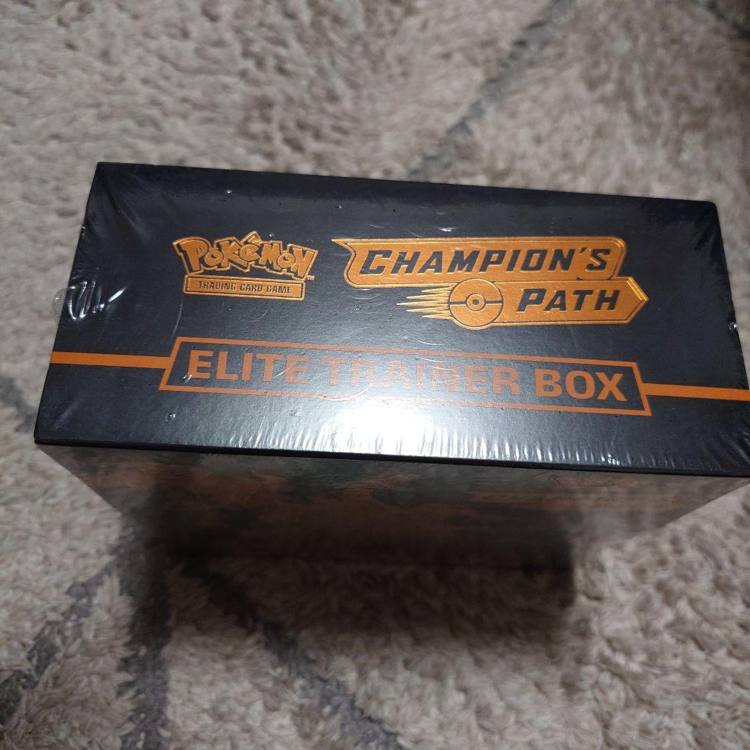 【新品未開封】 エリートトレーナーボックス リザードン チャンピオンズパス