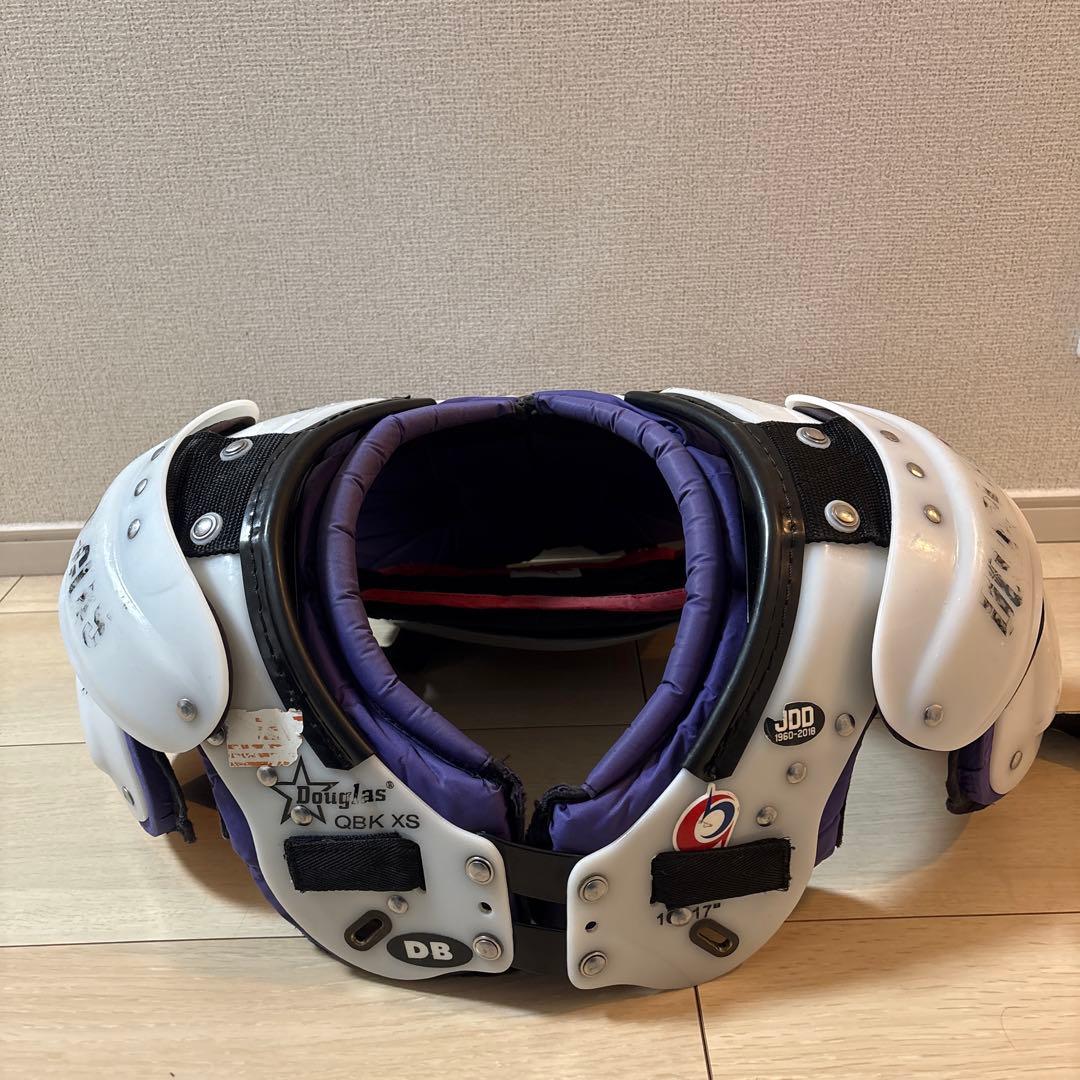お*よ様 【お値下げ中】ダグラス QBK XS ショルダーパッド(バックプレート