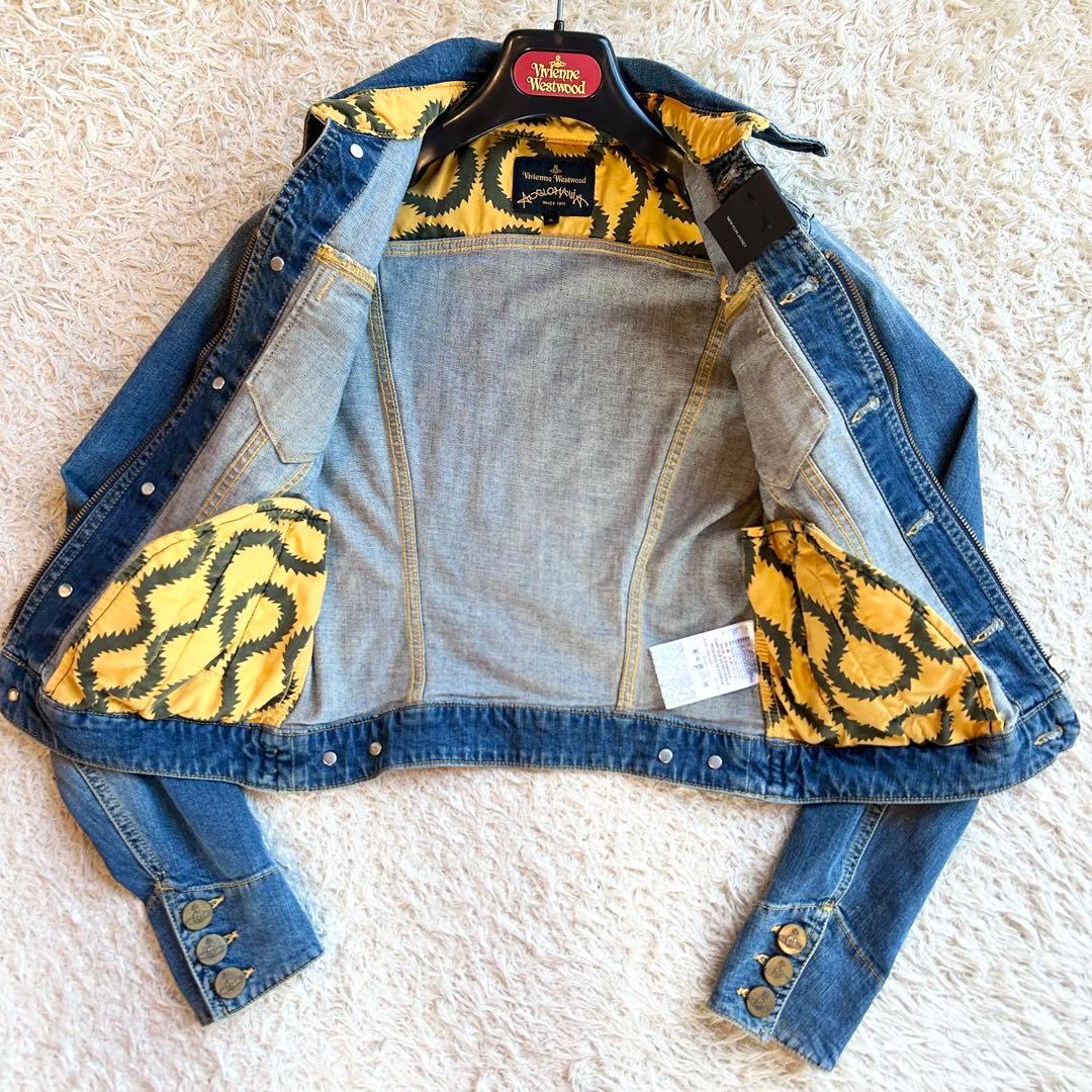 【新品タグ付き超希少✨️VivienneWestwood】 デニム ジャケット