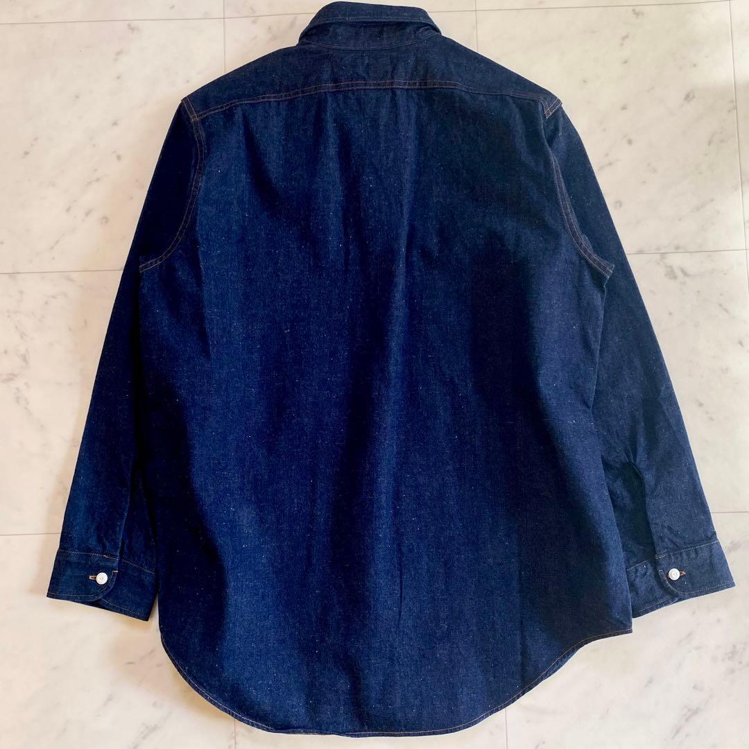 【タグ付き＊未使用品】マディソンブルー　ハンプトンデニムシャツ　サイズ01