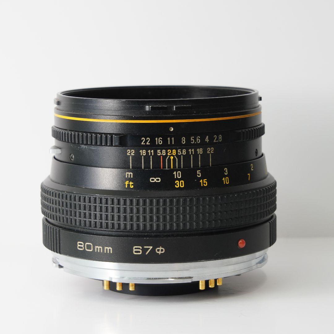 Bronica Zenzanon-S 80mm f/2.8 レンズ