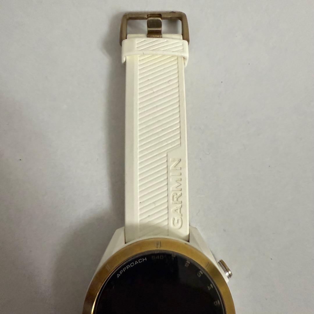 GARMIN APPROACH S40 GPSゴルフウォッチ　ホワイト　稼動品