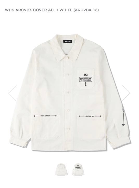 レア商品 wind and sea WDS ARCVBX シャツ　XL