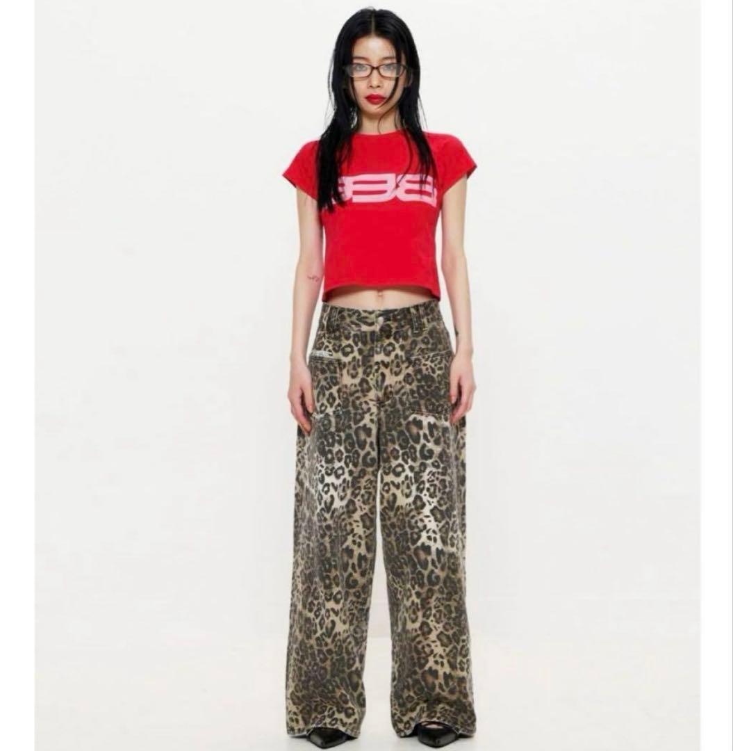 BEEDEN レオパード デニム