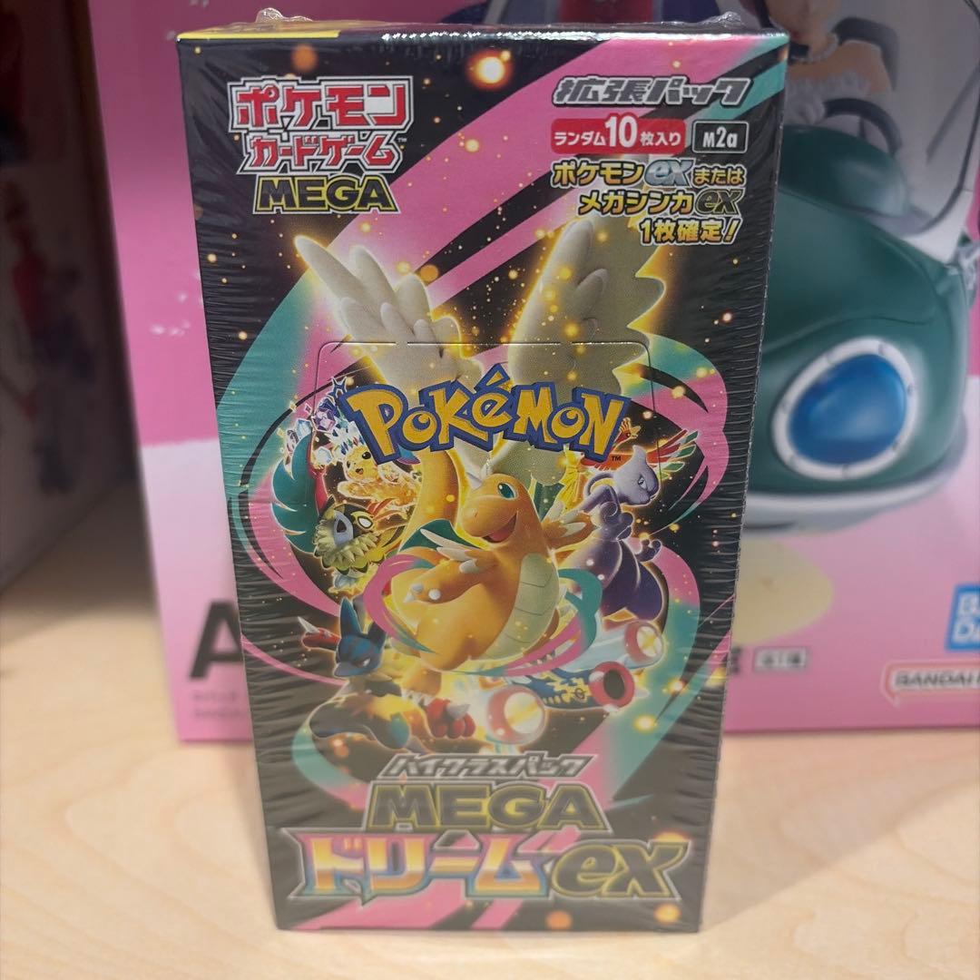 未開封新品シュリンク付き　ポケモンカードゲーム MEGAドリームex 1BOX