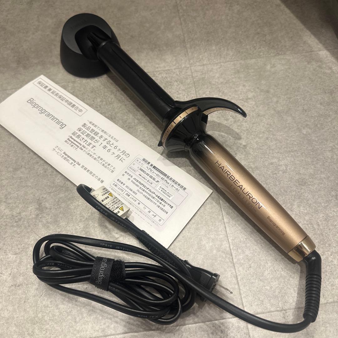 ヘアビューロン　4d plus カール　コテ　34.0mm