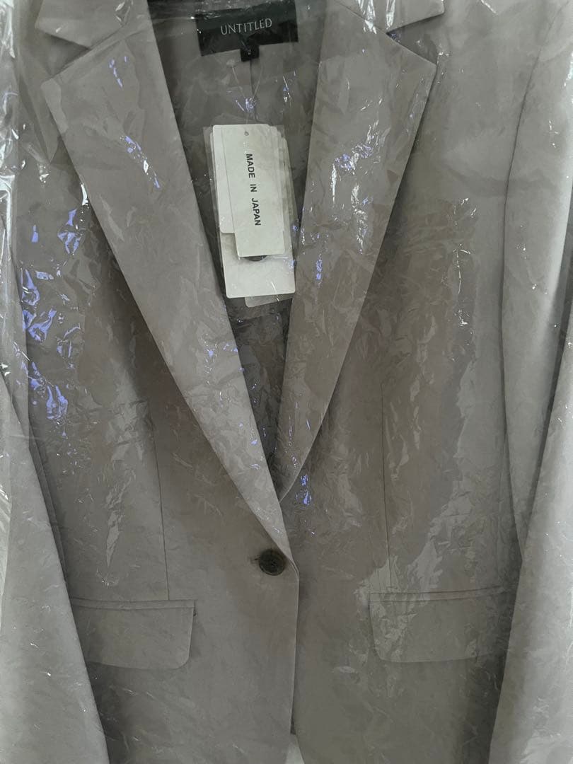 新品未使用❤️タグ付UNTITLED ✨ライトウェイト テーラードジャケット#仕事