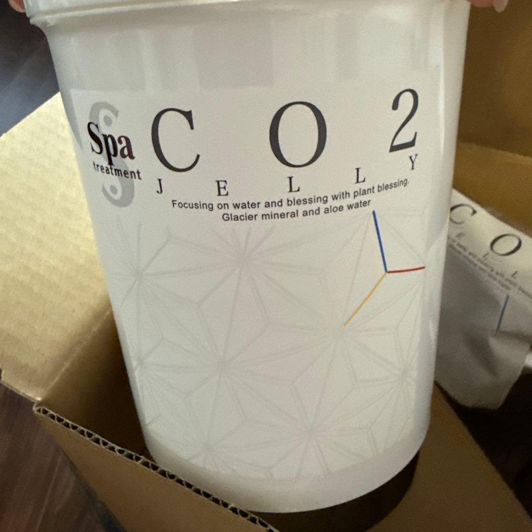 大容量【業務用】【定価42900円】スパトリートメント CO2ジェリー 40回分