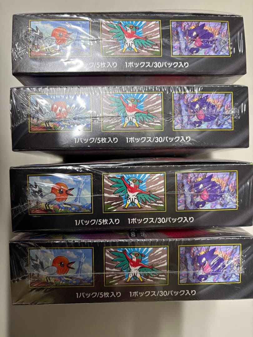 ポケモンカード　ムニキスゼロ30パック入りボックス 4箱セット