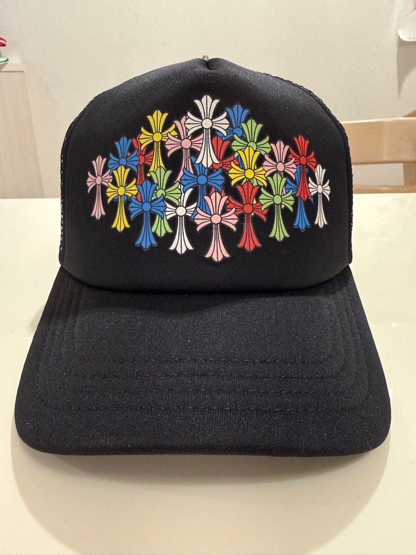 期間限定 国内正規品 クロムハーツ マルチカラー キャップ クロス トラッカー