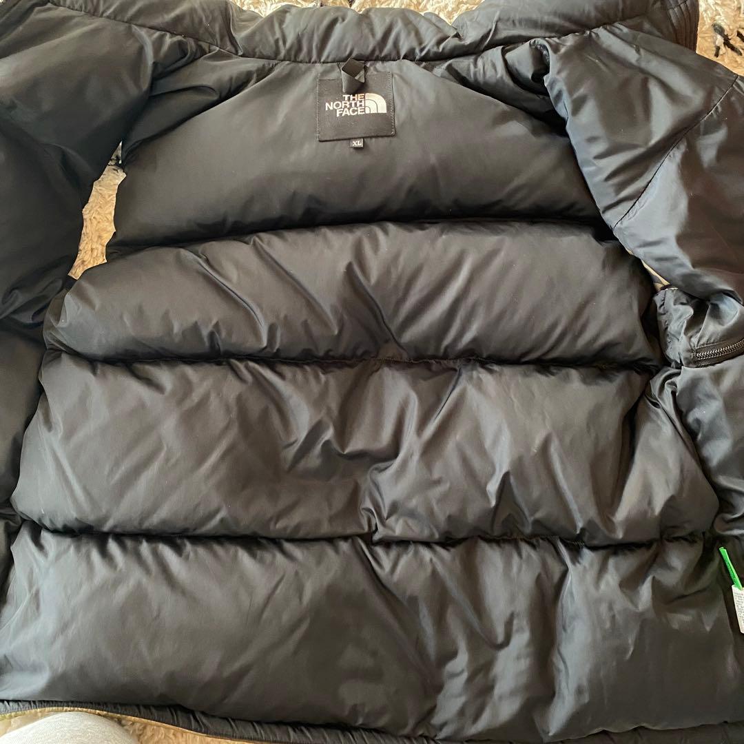 THE NORTH FACE ザノースフェイスヌプシダウンベストXL 迷彩カモ