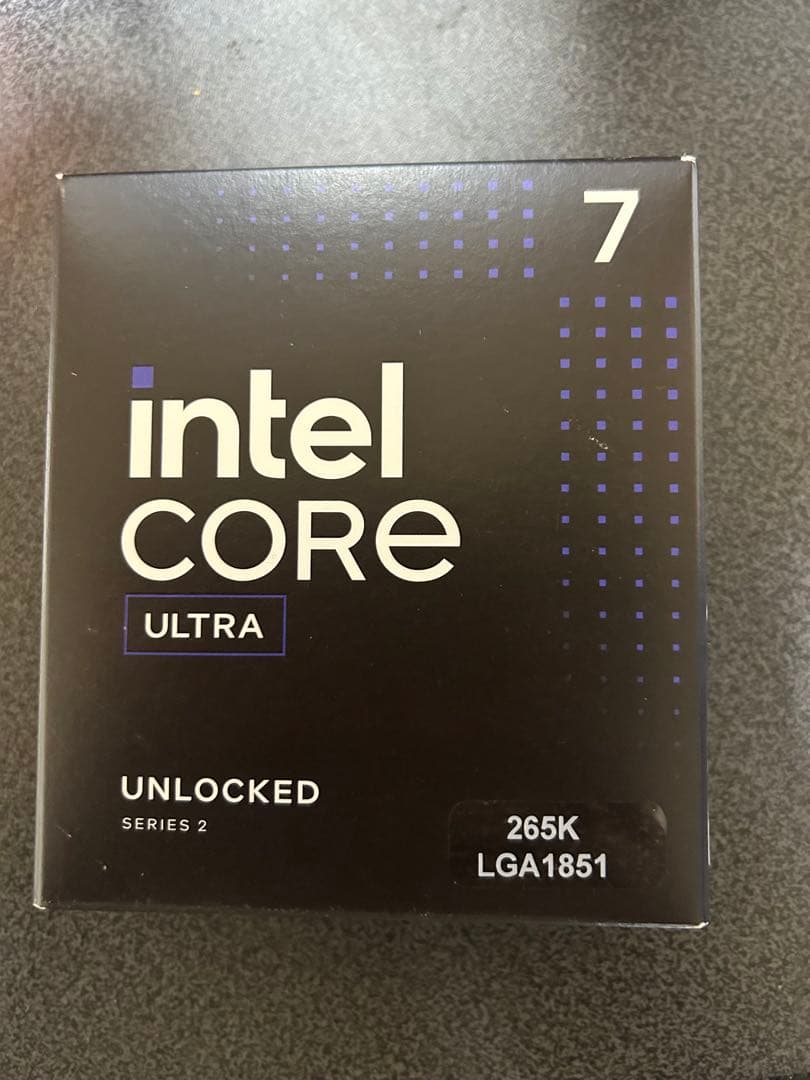 【新品未開封】最安値！intel Core Ultra 7 265K