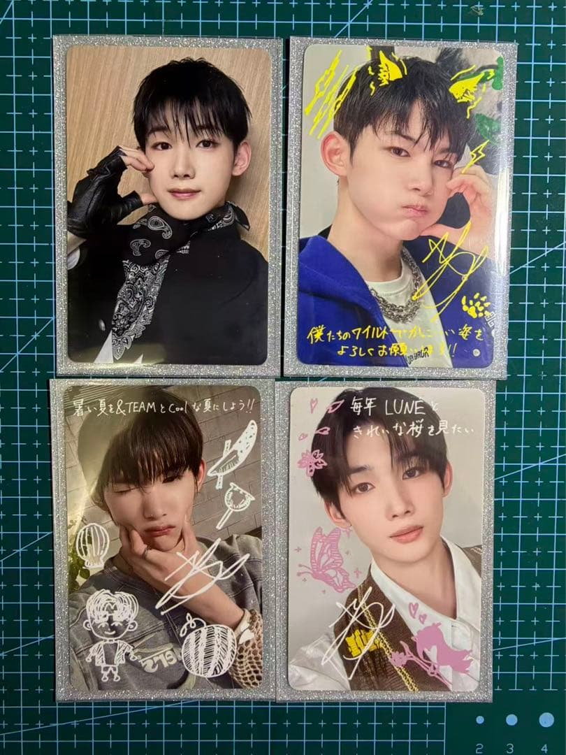 &TEAM JO ジョー　ラキドロ 手書き トレカセット