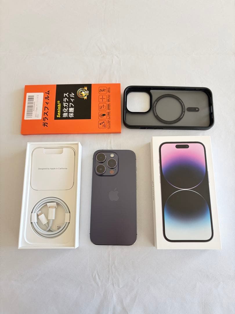 iPhone 14 Pro ディープ・パープル　SIMフリー　128GB