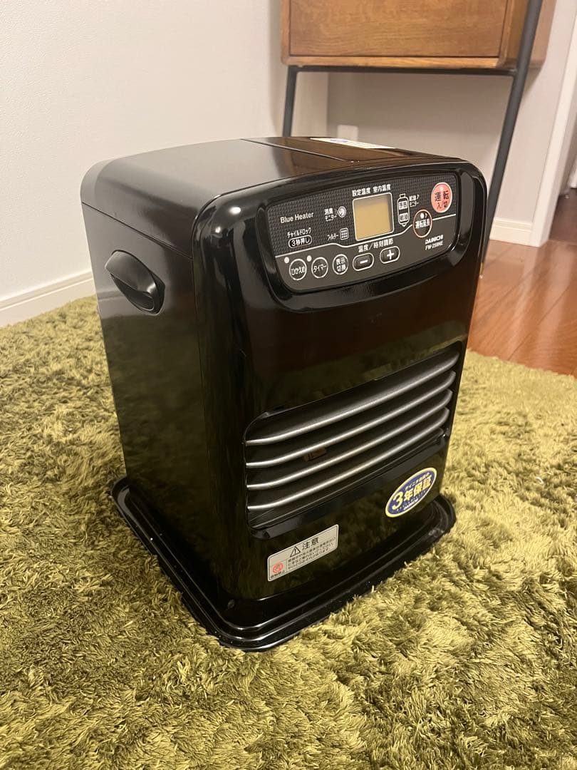 DAINICHI FW-259NE 石油ファンヒーター ブラック