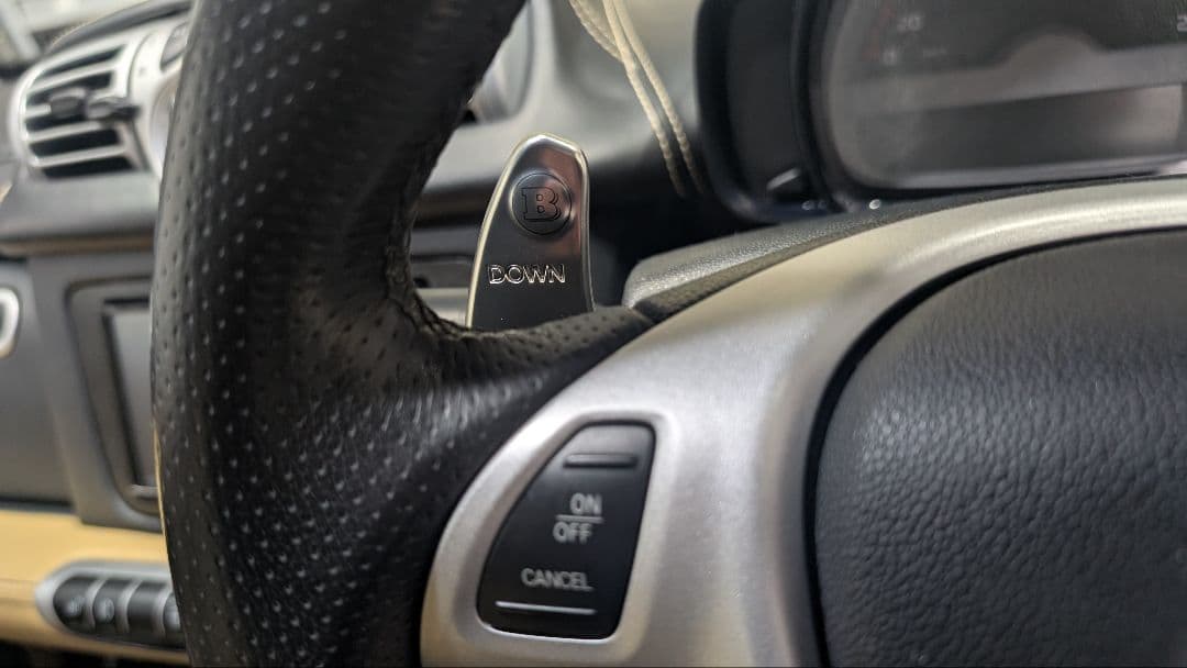 スマートフォーツー453・451ブラバス純正パドルシフト