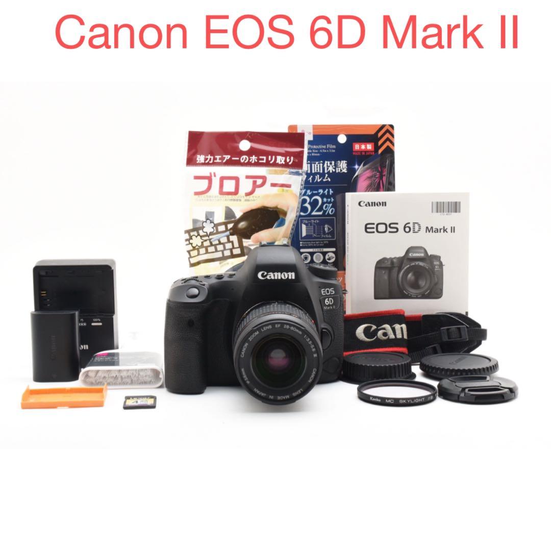 デジタル一眼レフカメラ/Canon EOS 6D mark II標準レンズセット