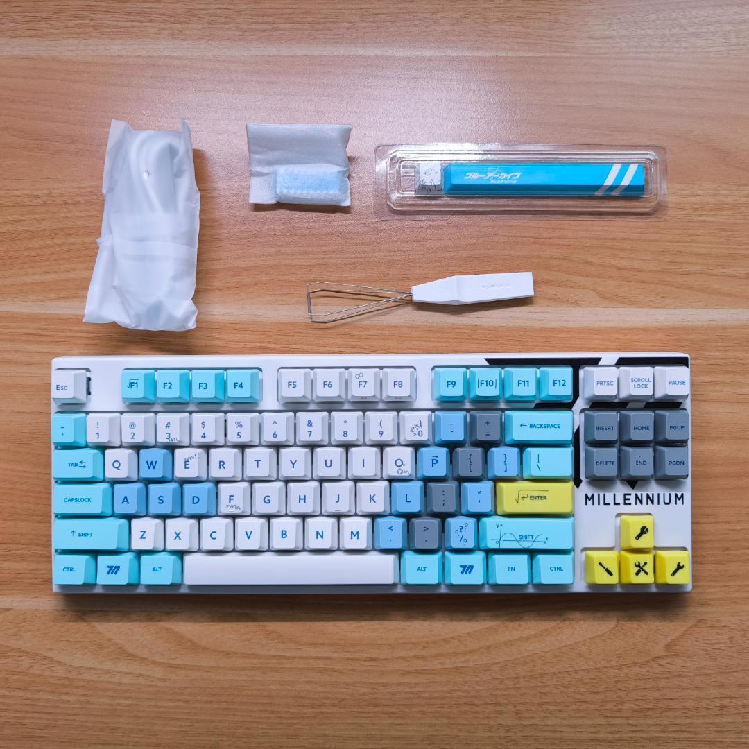 ふもコレ×ブルーアーカイブ キーボード豪華セット ミレニアムサイエンススクール