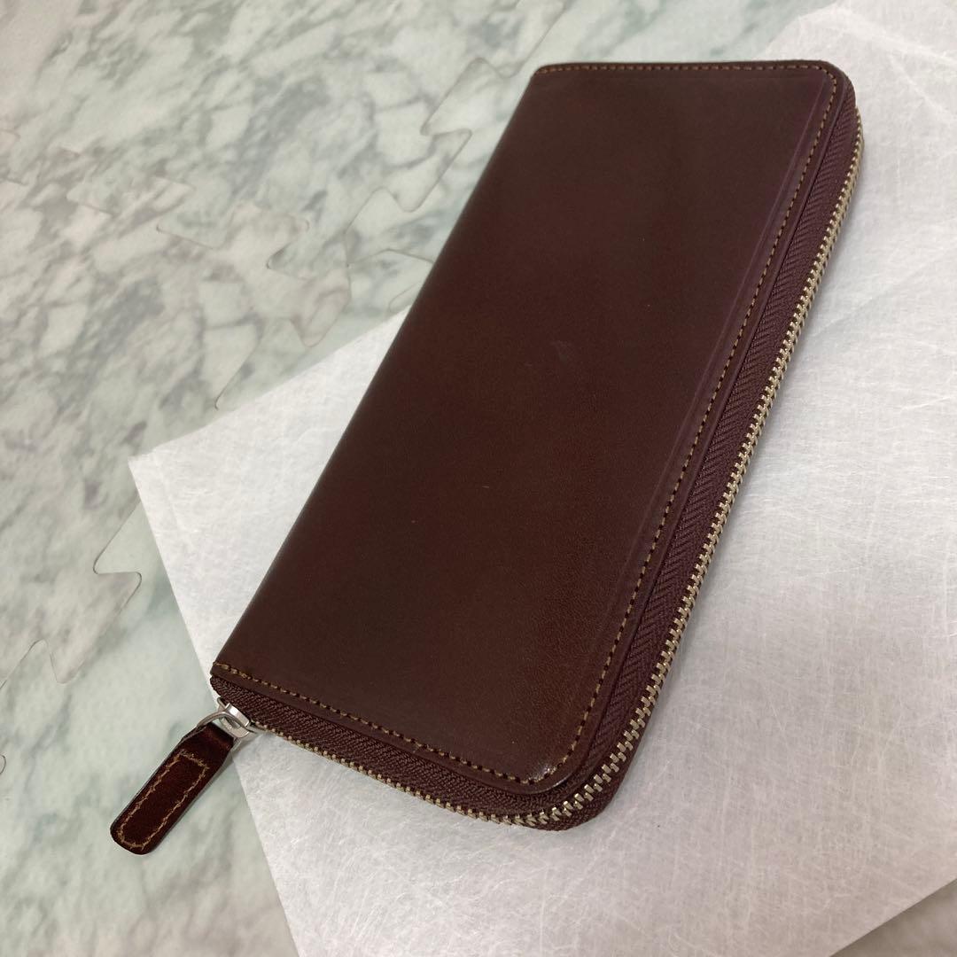 ひ*郎様 新品　未使用　 ファスナー　長財布　MARGARET HOWELL i