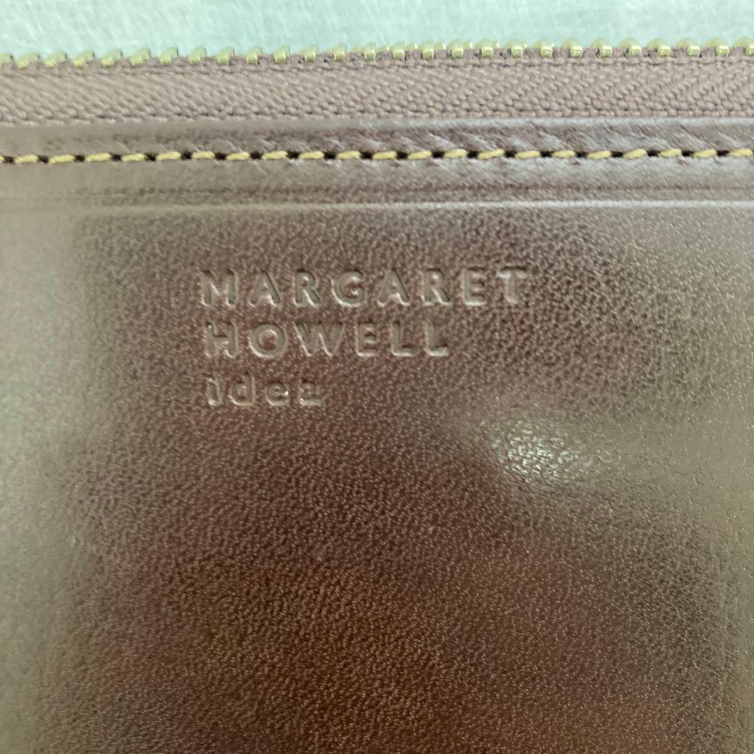 ひ*郎様 新品　未使用　 ファスナー　長財布　MARGARET HOWELL i