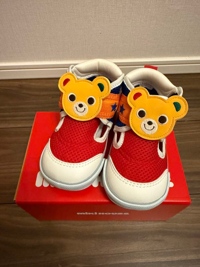 【新品未使用・タグ付き】レア品　希少　ダブルラッセル セカンドベビーシューズ