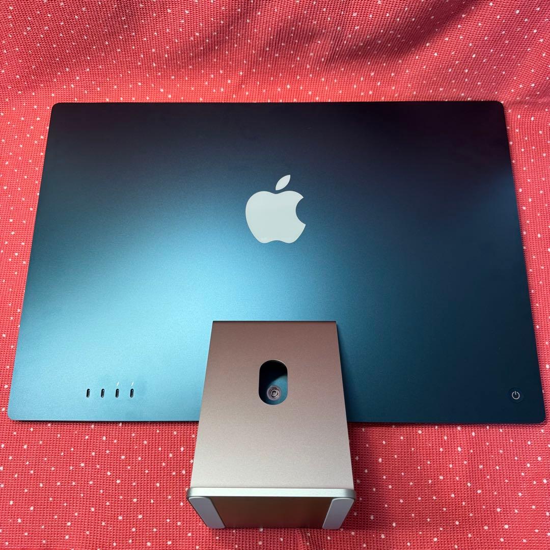 iMac 24インチM1 (CPU/GPU 8/8コア) 8GB/256GB