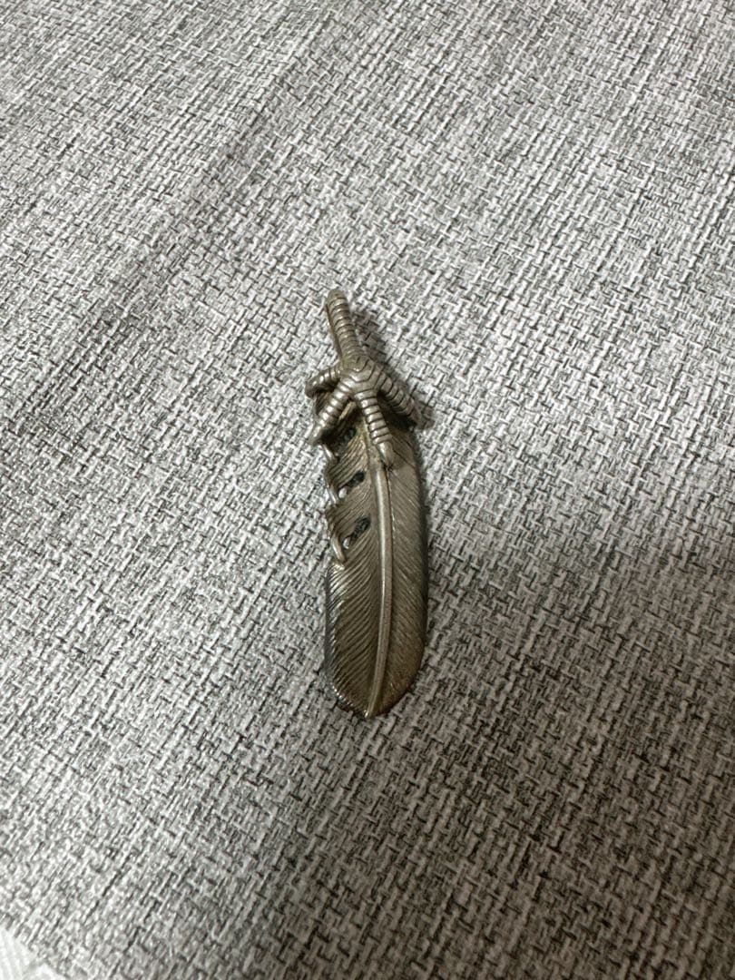 中古 TADY & KING ネックレス フェザー爪 羽　ペンダント