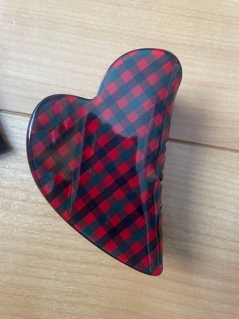 ファミリア　ヘアクリップ ハート型