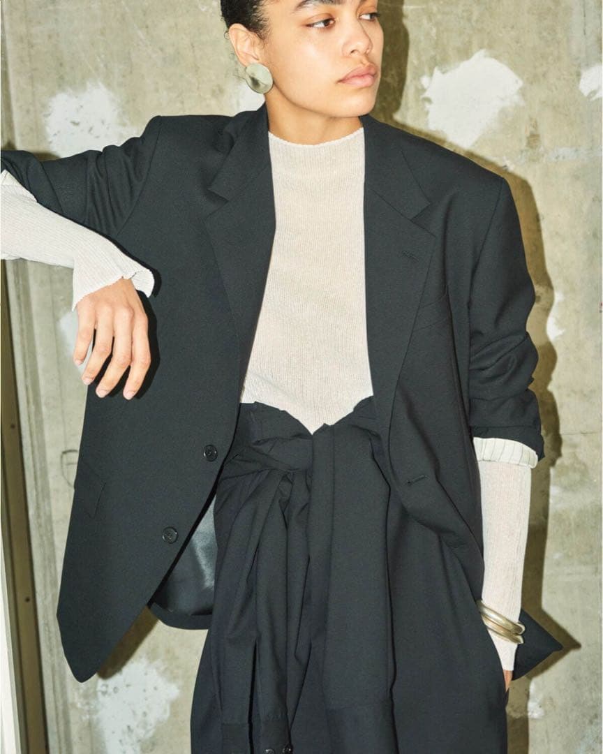 スーツ YLEVE 24aw wool tropiacl trouser