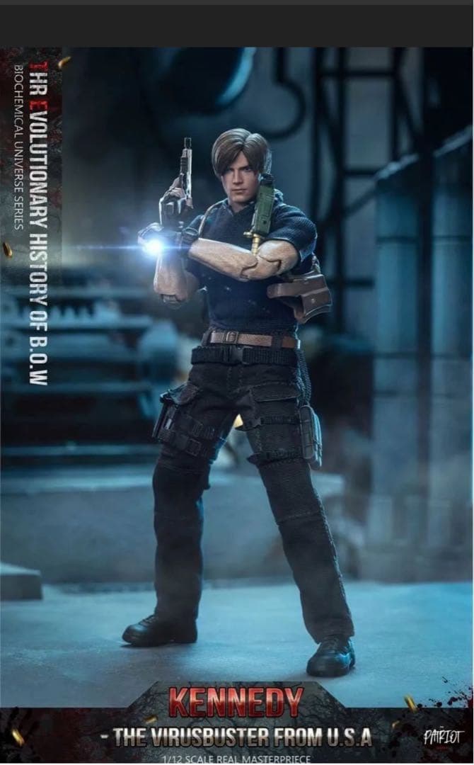 Patriotstudio 1/12 ケネディ レオン バイオハザード re4