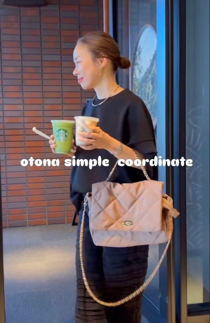 OUTDOOR SLOBE別注 キルティングショルダーバッグ