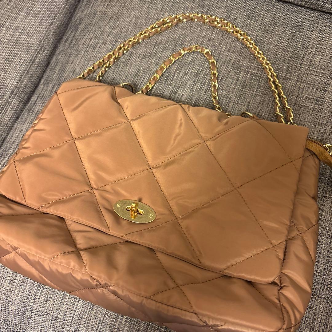 OUTDOOR SLOBE別注 キルティングショルダーバッグ