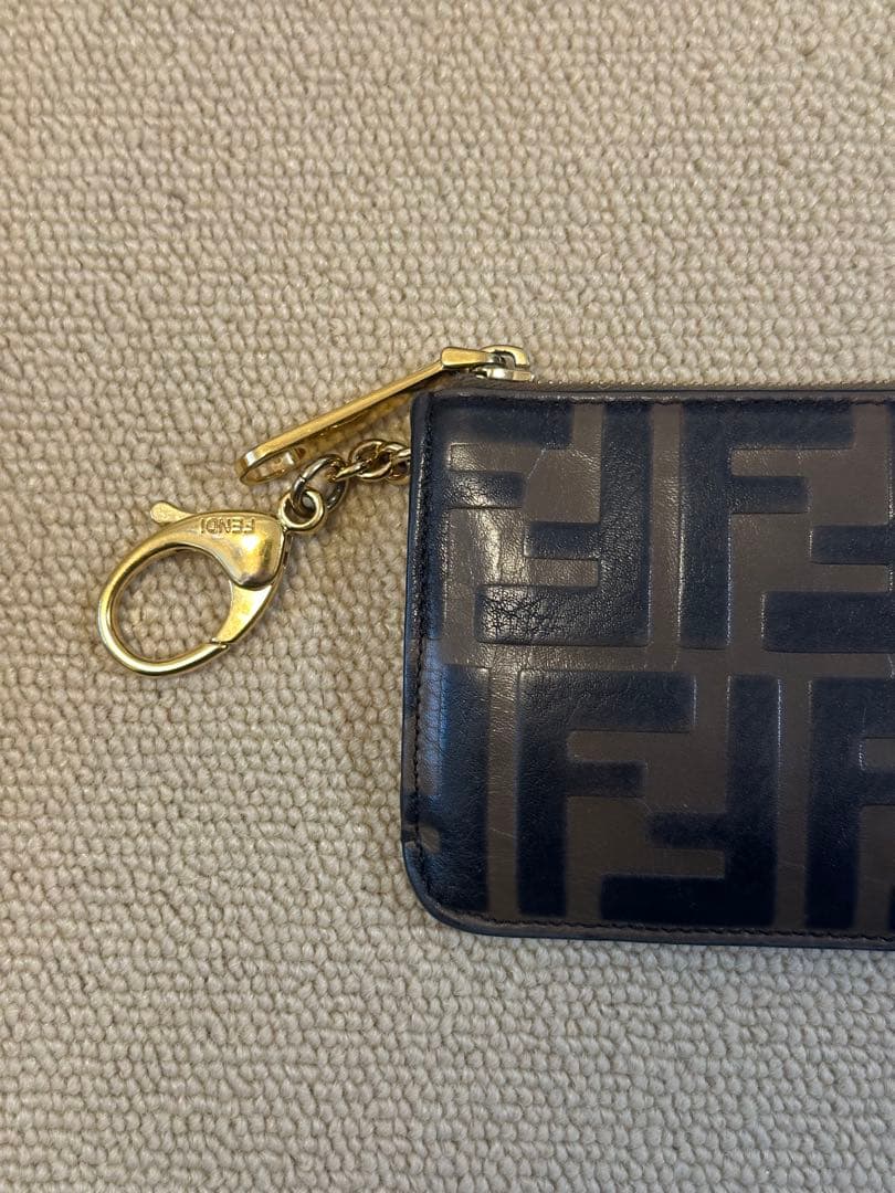 FENDI ダークブラウン ケース カードケース